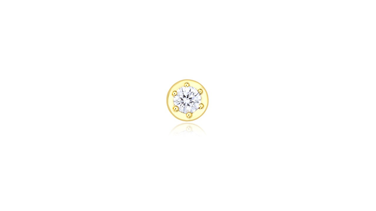 Colored Gems Yellow Gold Charms